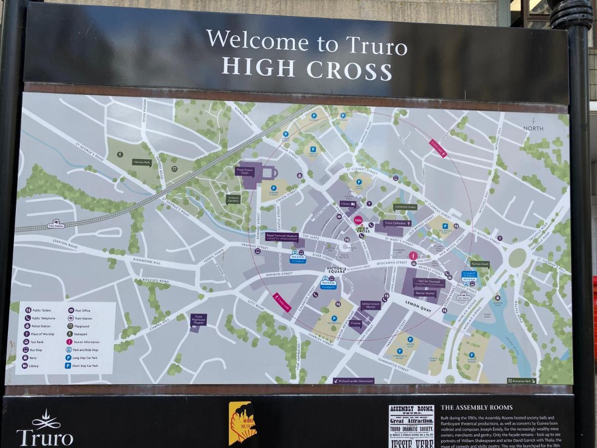 Apartment No 8 - Stay In Style In The Heart Of The Cathedral City. Truro Luaran gambar
